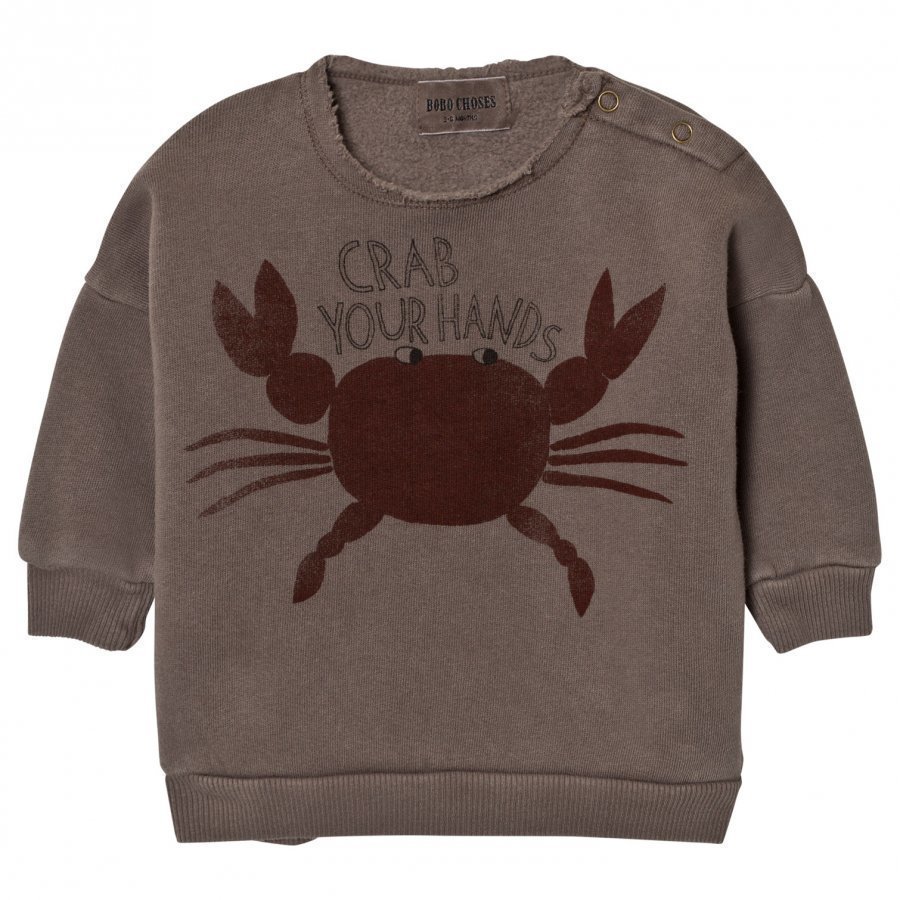 Bobo Choses Baby Sweatshirt Crab Your Hands Oloasun Paita