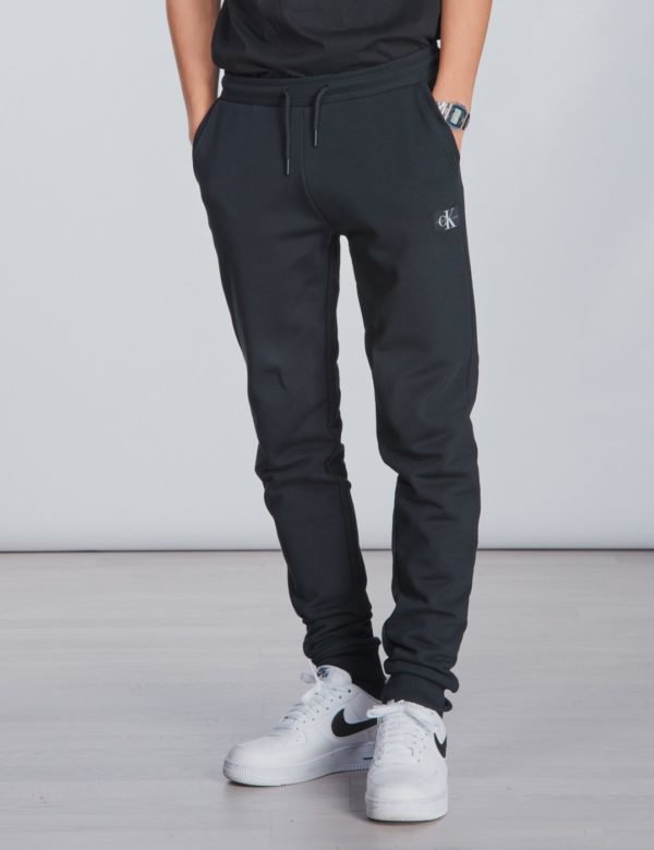 Calvin Klein Monogram Sweatpants Collegehousut Musta