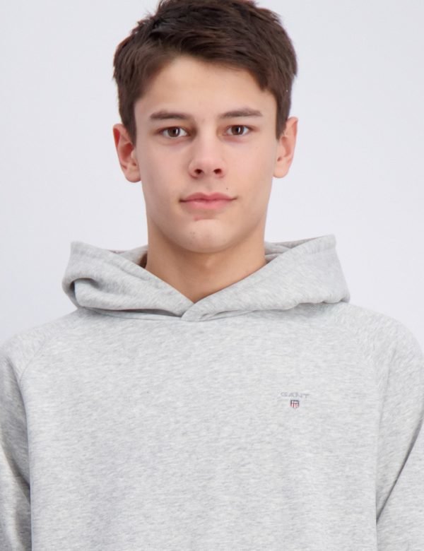 Gant Tb. The Org Sweat Hoodie Huppari Harmaa