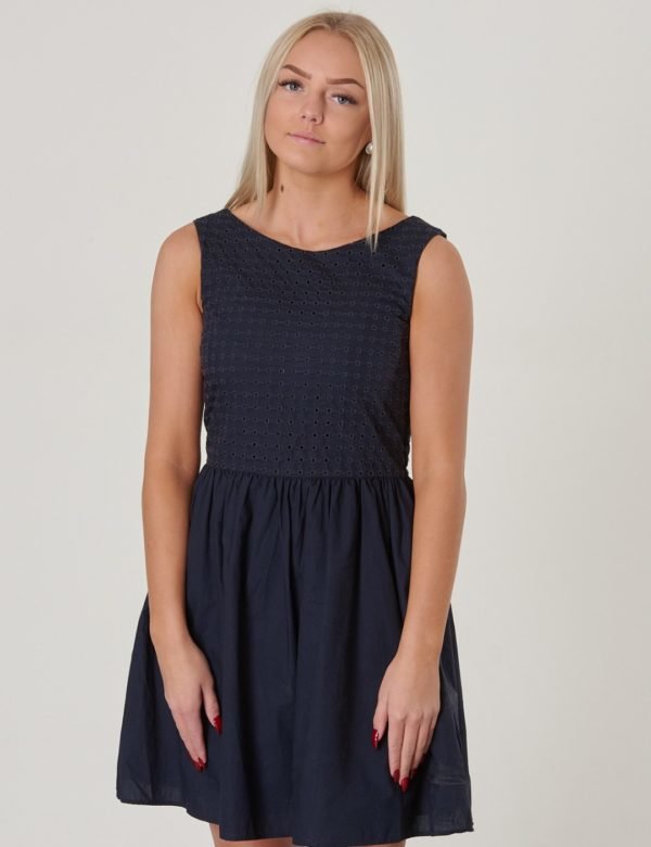 Gant Tg. Broiderie Anglaise Dress Mekko Sininen