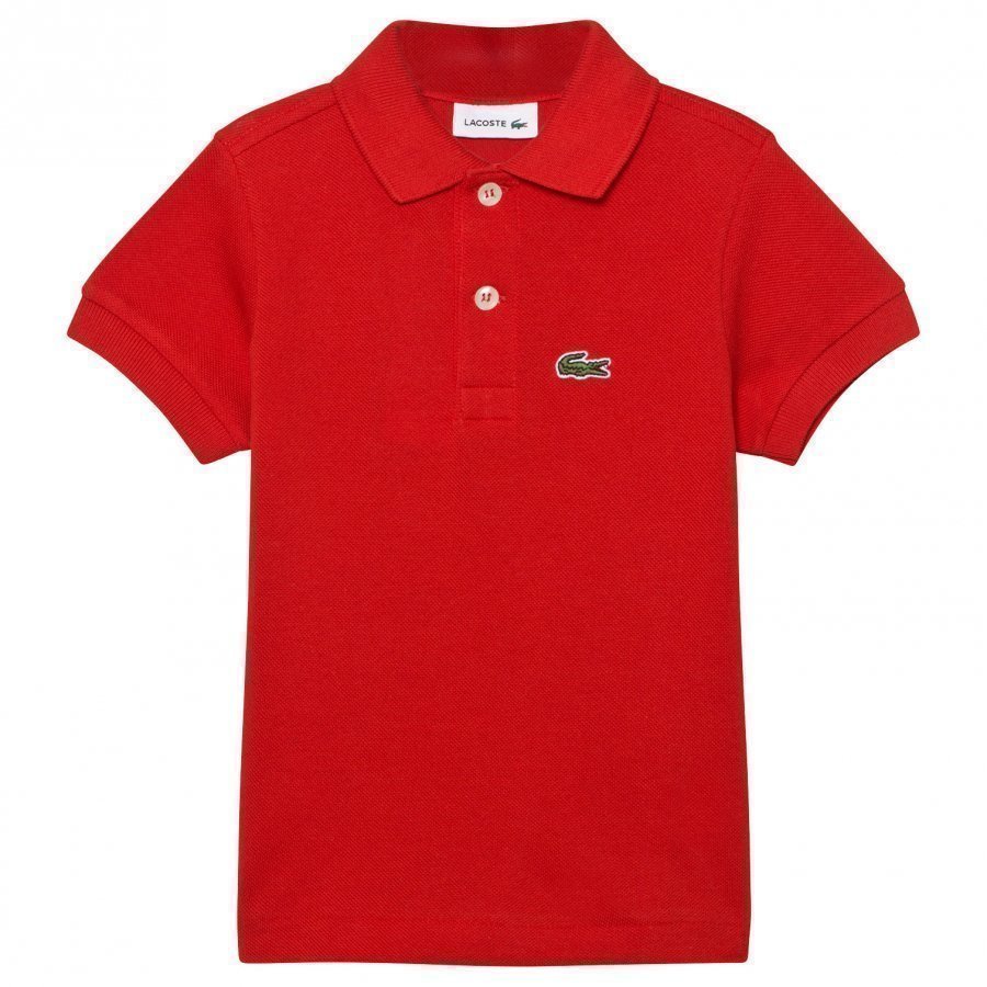 Lacoste Red Classic Pique Polo Pikeepaita