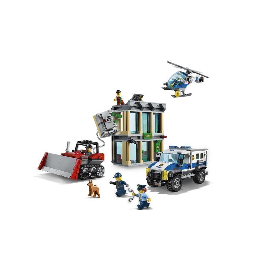 Lego City Puskutraktorin Sisäänajo 60140