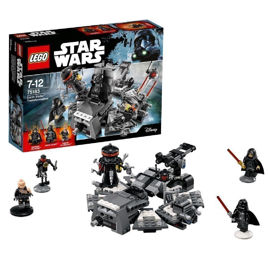 Lego Star Wars Darth Vaderin Muodonmuutos 75183