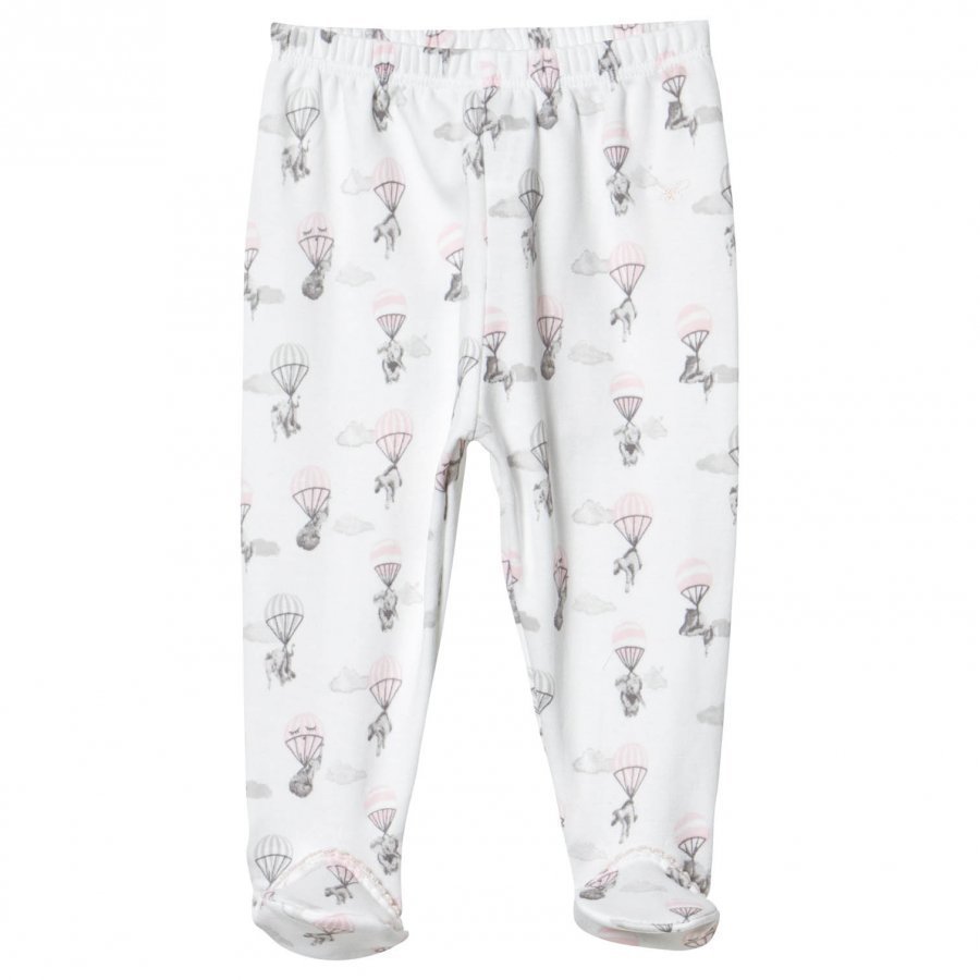 Livly Footed Pants Pink Elephant Housut
