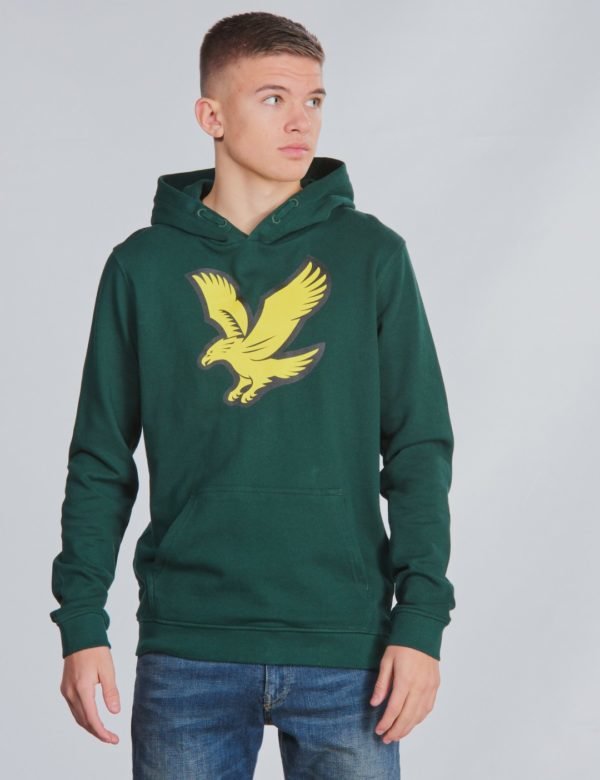 Lyle & Scott Logo Oth Hoody Lb Huppari Vihreä