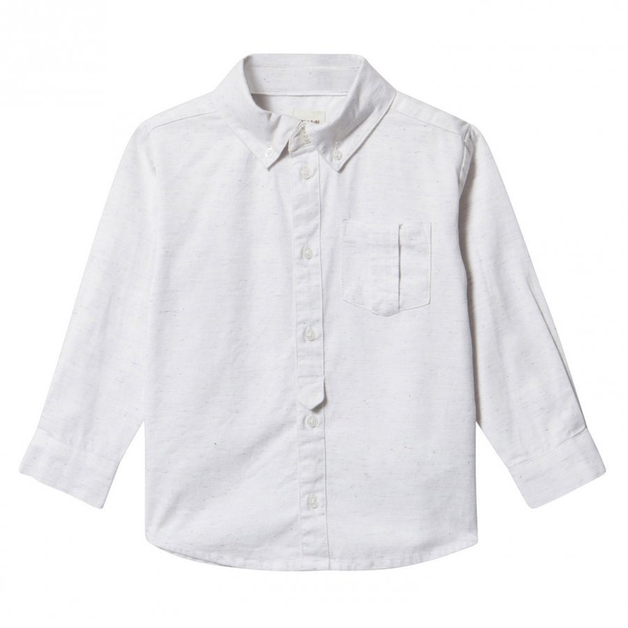 Mini A Ture Lucas Shirt White Kauluspaita