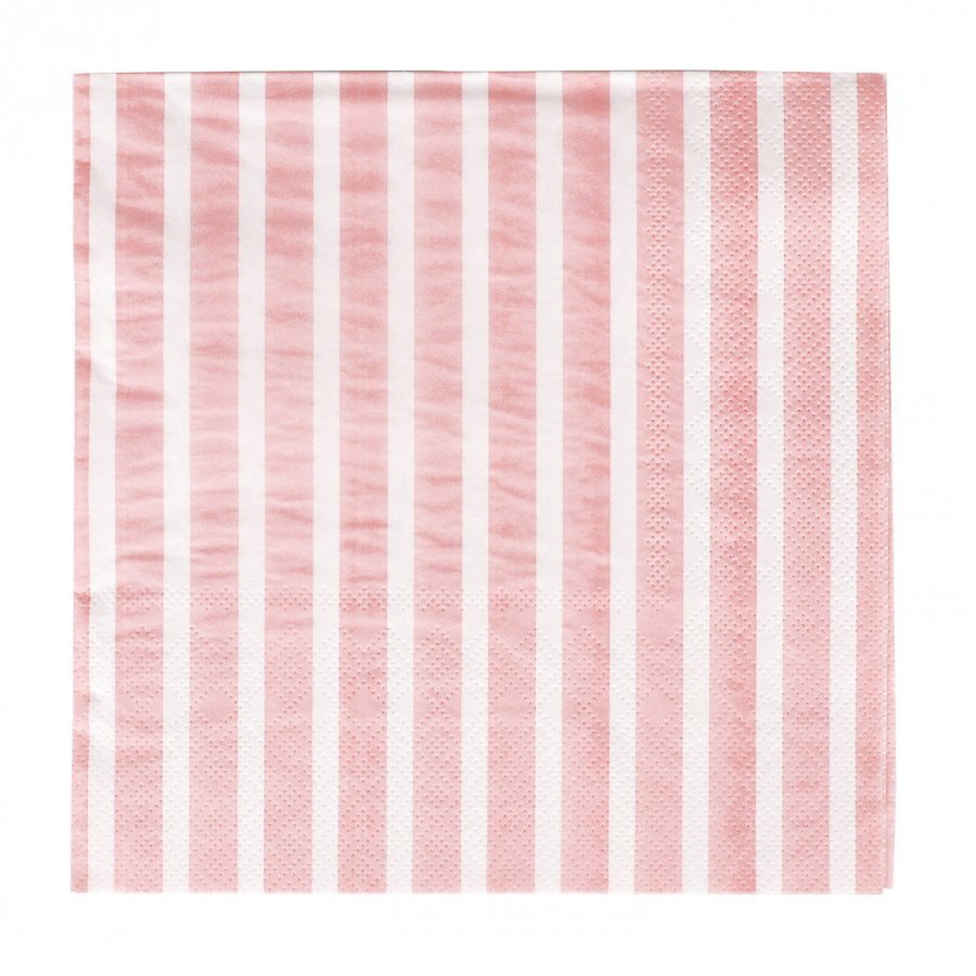 My Little Day 20 Paper Napkins Light Pink Stripes Juhlatarvike