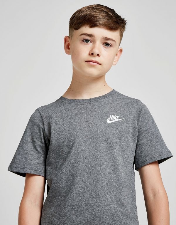 Nike Small Logo T-Paita Harmaa