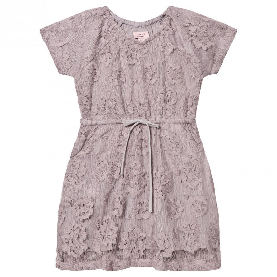 Noa Noa Miniature Mini New Net Dress Gull Grey Pusero