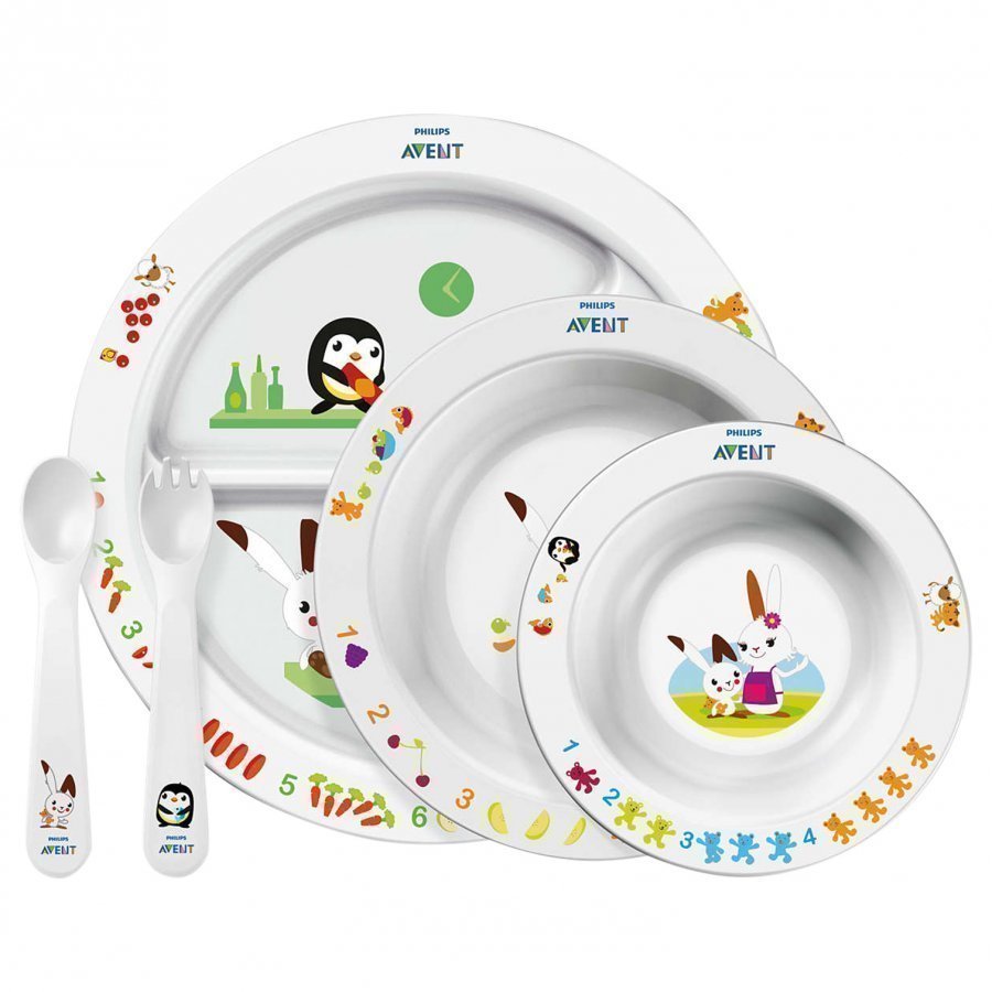 Philips Avent Toodler Mealtime Set 6m+ Ruokailusetti