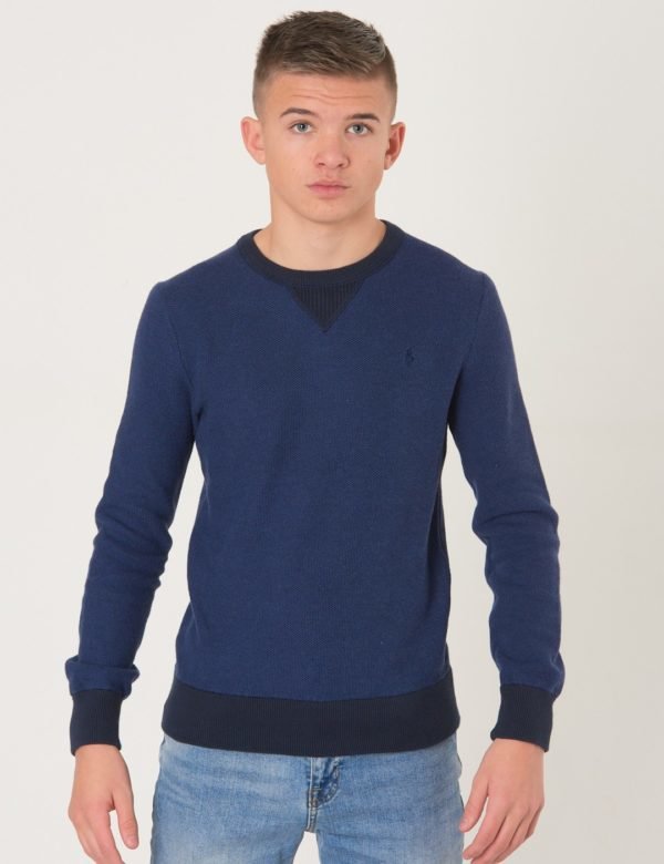 Ralph Lauren Ls Cn Po Sweater Neule Sininen