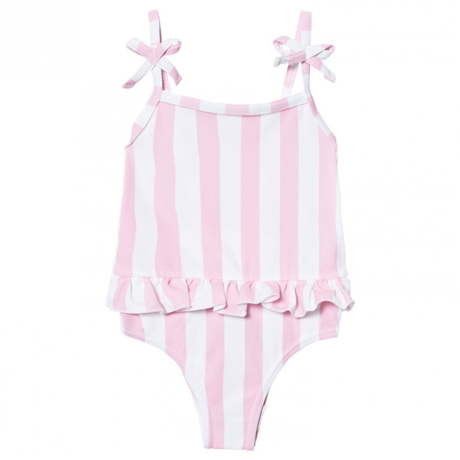 The Brand Swim Suit Pink Stripe Uimapuku