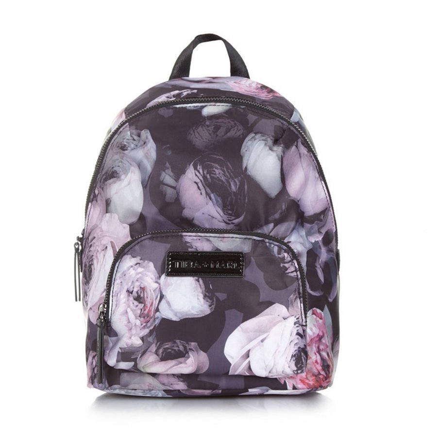 Tiba + Marl Mini Elwood Kids Backpack Goth Floral Hoitolaukku