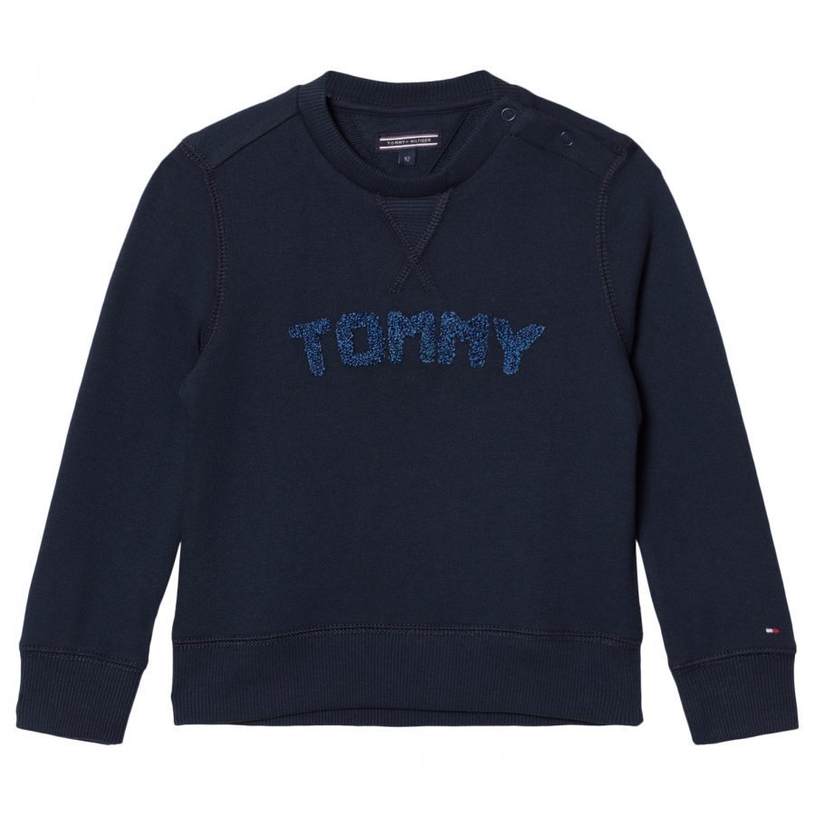 Tommy Hilfiger Navy Branded Sweatshirt Oloasun Paita