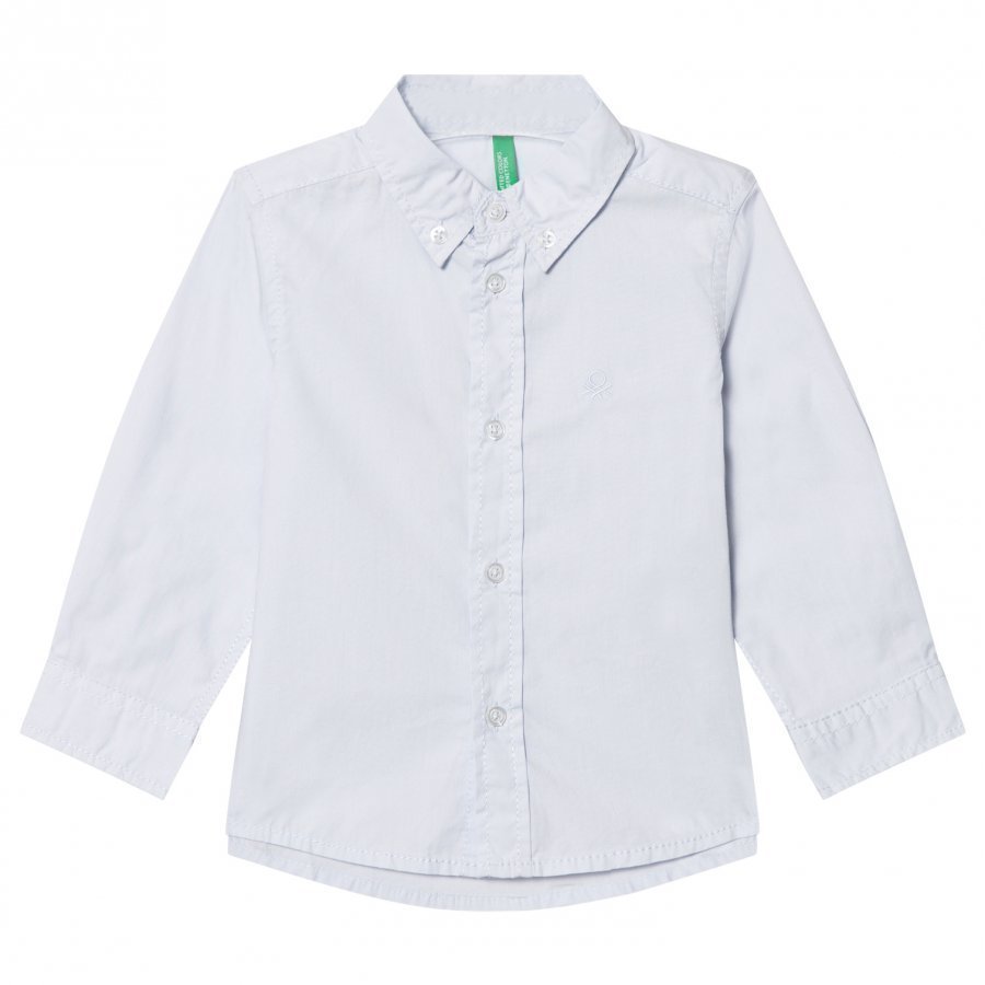 United Colors Of Benetton Classic Smart Shirt Light Blue Kauluspaita