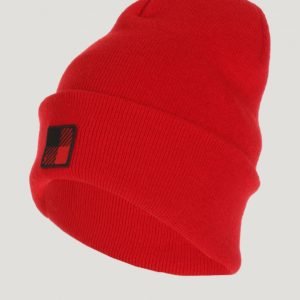 Woolrich Slouchy Beanie Hat Hattu Punainen